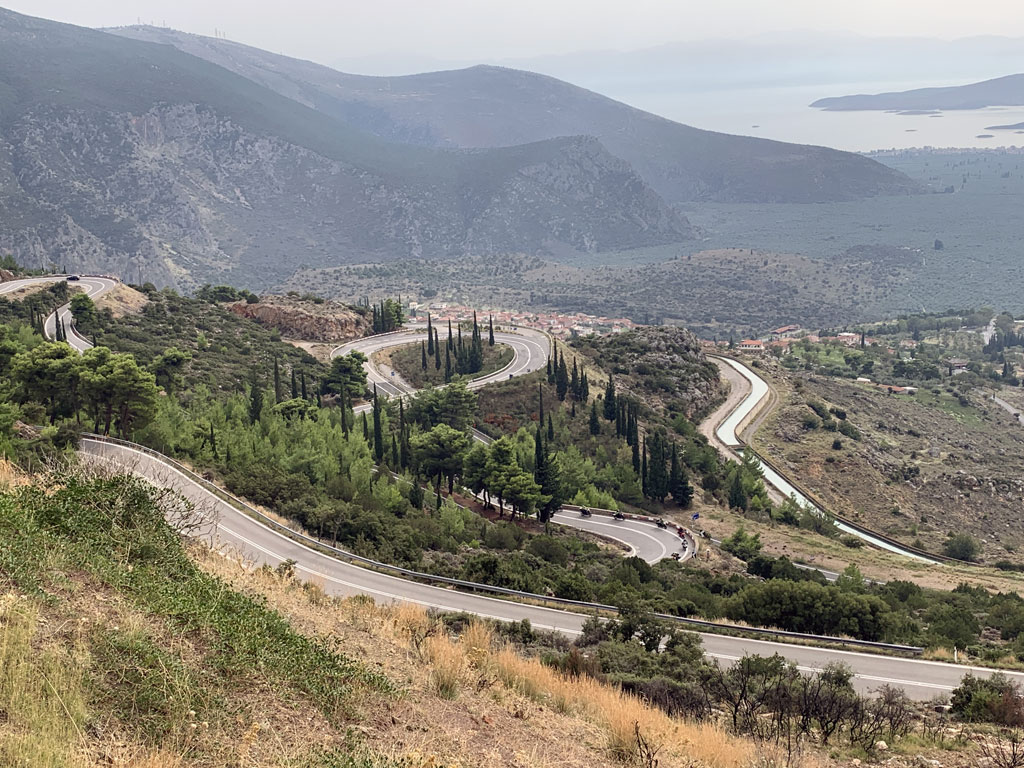 Motorradfahrer-Traum: Kurvenlabyrinth in Griechenland Motorradfahrer-Traum: Kurvenlabyrinth in Griechenland