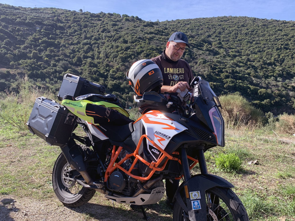 NSK-Tourguide Steffen bei der Arbeit NSK-Tourguide Steffen bei der Arbeit