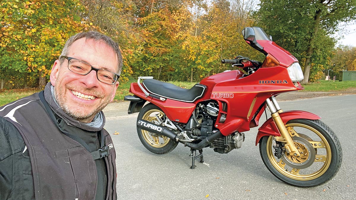 Der Autor hatte viel Spaß mit der Honda CX 500 Turbo, Bj. 1982 Der Autor hatte viel Spaß mit der Honda CX 500 Turbo, Bj. 1982