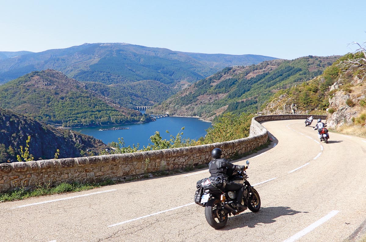 Motorradtour Ardeche und Lozere
