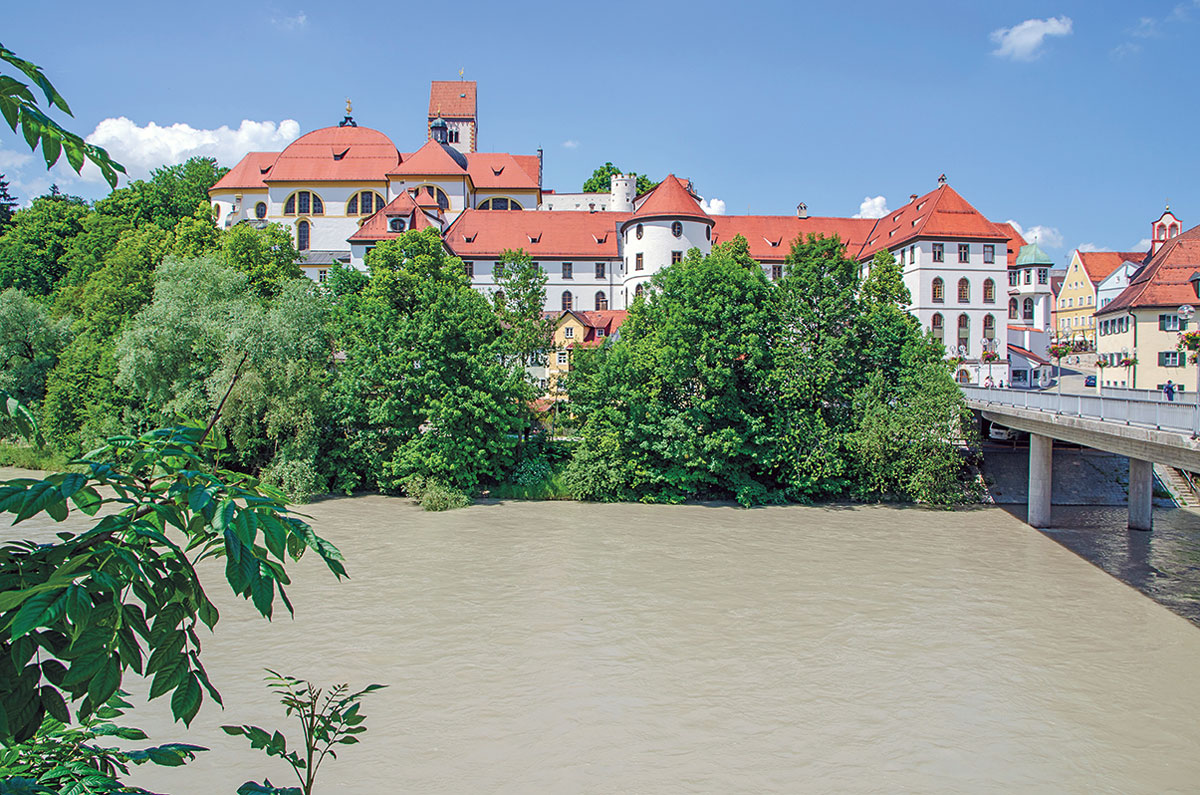 Motorradtour Deutscher Alpenrand - Der Lech in Füssen Motorradtour Deutscher Alpenrand - Der Lech in Füssen