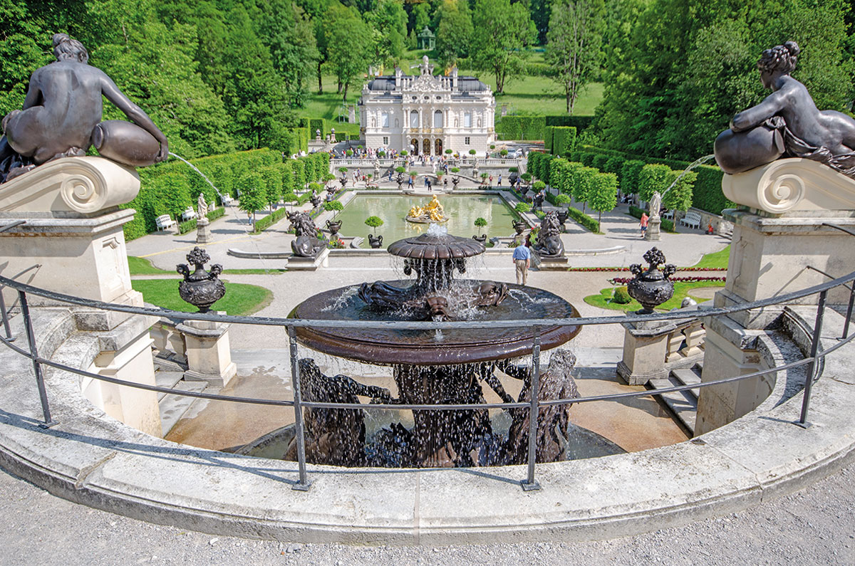 Motorradtour Deutscher Alpenrand - Schloss Linderhof Motorradtour Deutscher Alpenrand - Schloss Linderhof