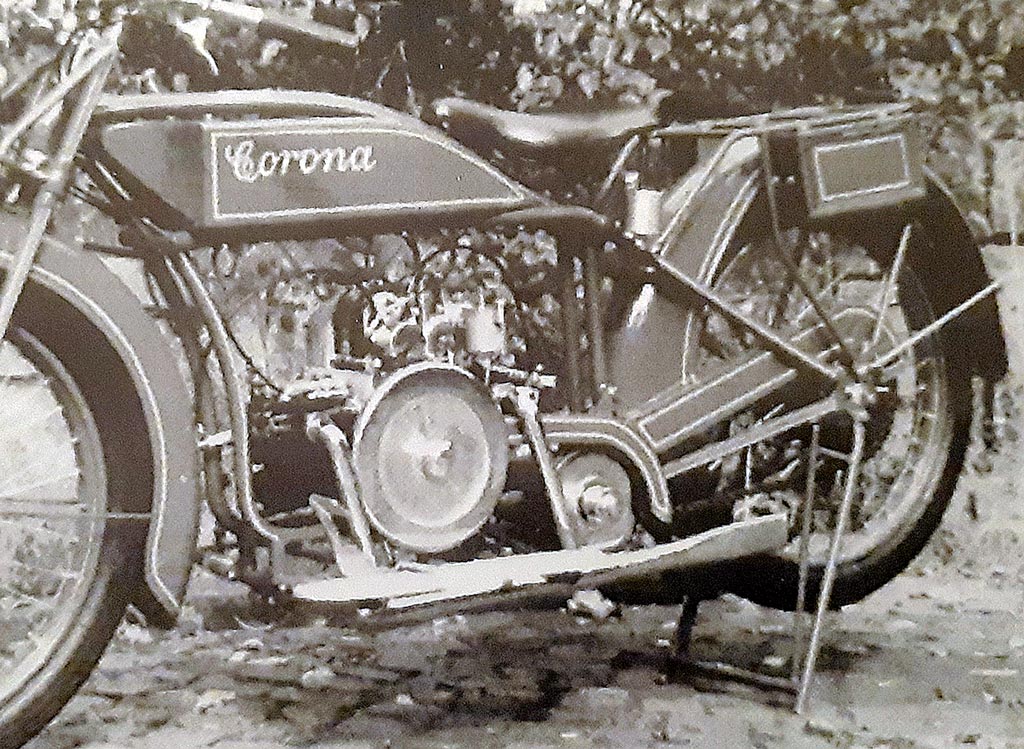 Corona, Brandenburg/Havel, baute Motorräder von 1902 bis 1924