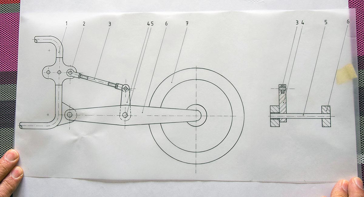 Drehstabfederung von Leonard Beck Drehstabfederung von Leonard Beck