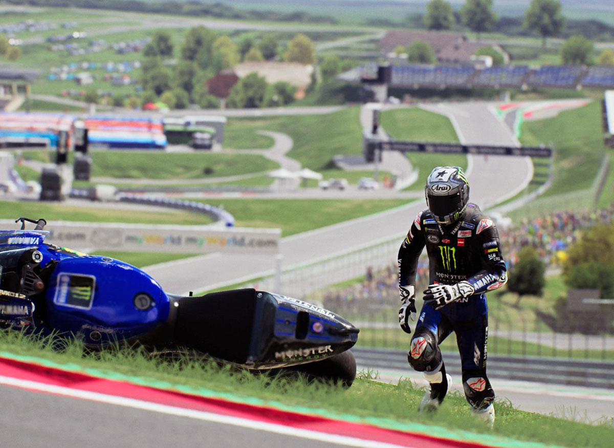 MotoGP21 - Schnell zur Maschine, aufheben nach dem Sturz (Bike Retrieval) MotoGP21 - Schnell zur Maschine, aufheben nach dem Sturz (Bike Retrieval)