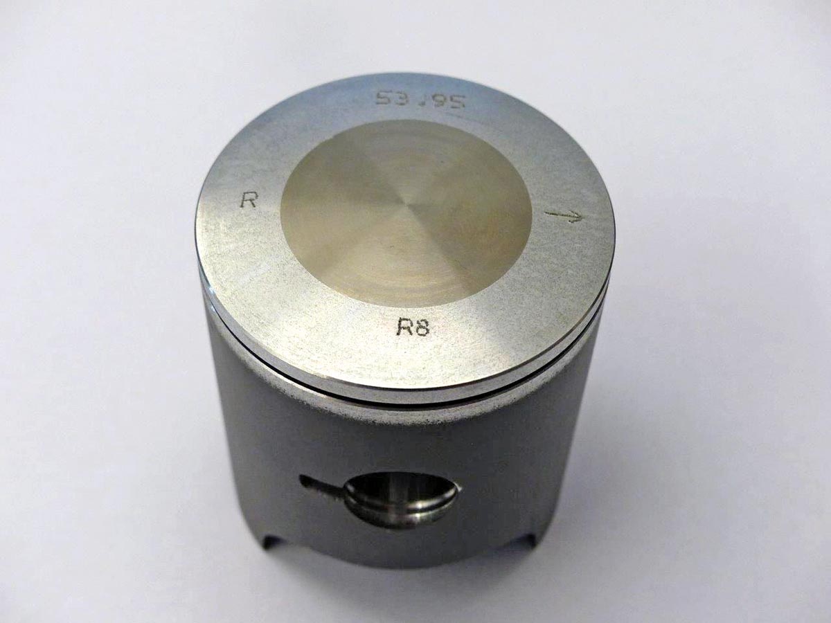 Mozzi-Kolben mit Titaneinsatz