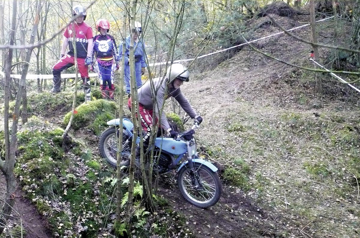 Classic Trial mit Bultaco T 350 Classic Trial mit Bultaco T 350