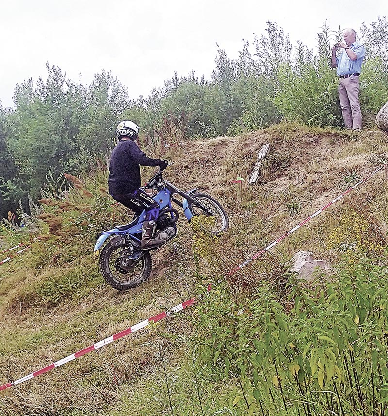 Classic Trial mit Bultaco T 350 Classic Trial mit Bultaco T 350
