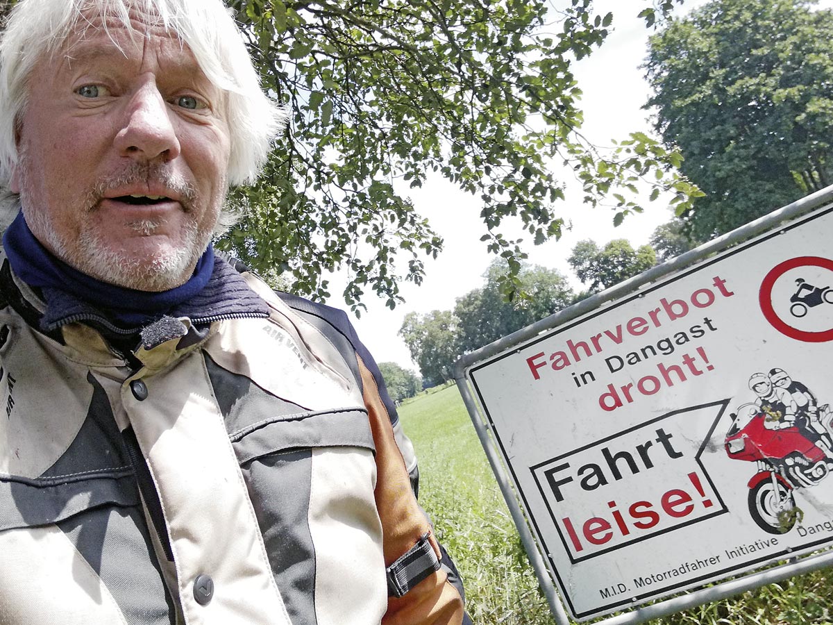 Dangast - die Sperrung für Motorräder konnte bisher vermieden werden Dangast - die Sperrung für Motorräder konnte bisher vermieden werden