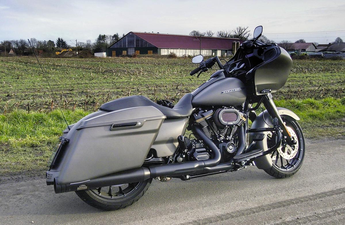 Harley-Davidson Road Glide mit 131 CUI Stage IV Kit