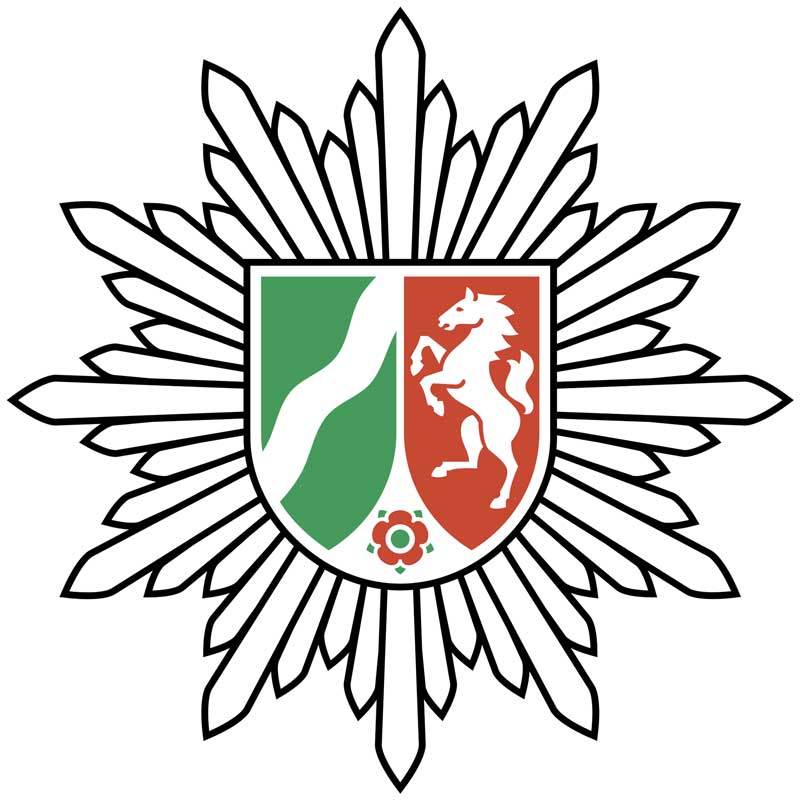 Polizei NRW Wappen Polizei NRW Wappen