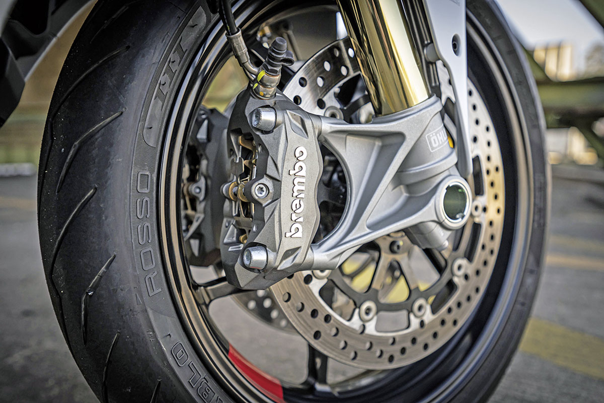 Brembo Bremsanlage Ducati Supersport 950 S, Modell 2021 Brembo Bremsanlage Ducati Supersport 950 S, Modell 2021