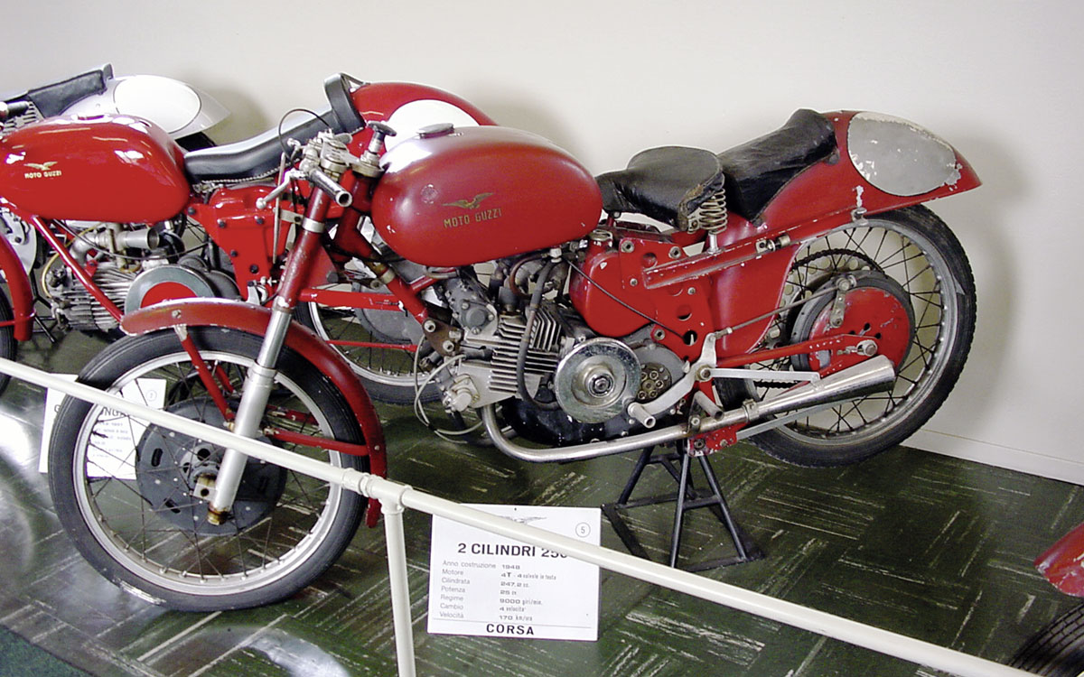 Moto Guzzi Mehrzylinder-Reihenmotoren