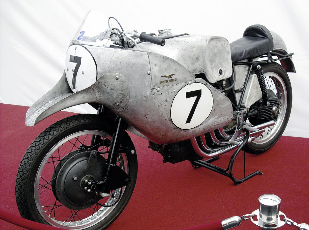 Moto Guzzi Mehrzylinder-Reihenmotoren