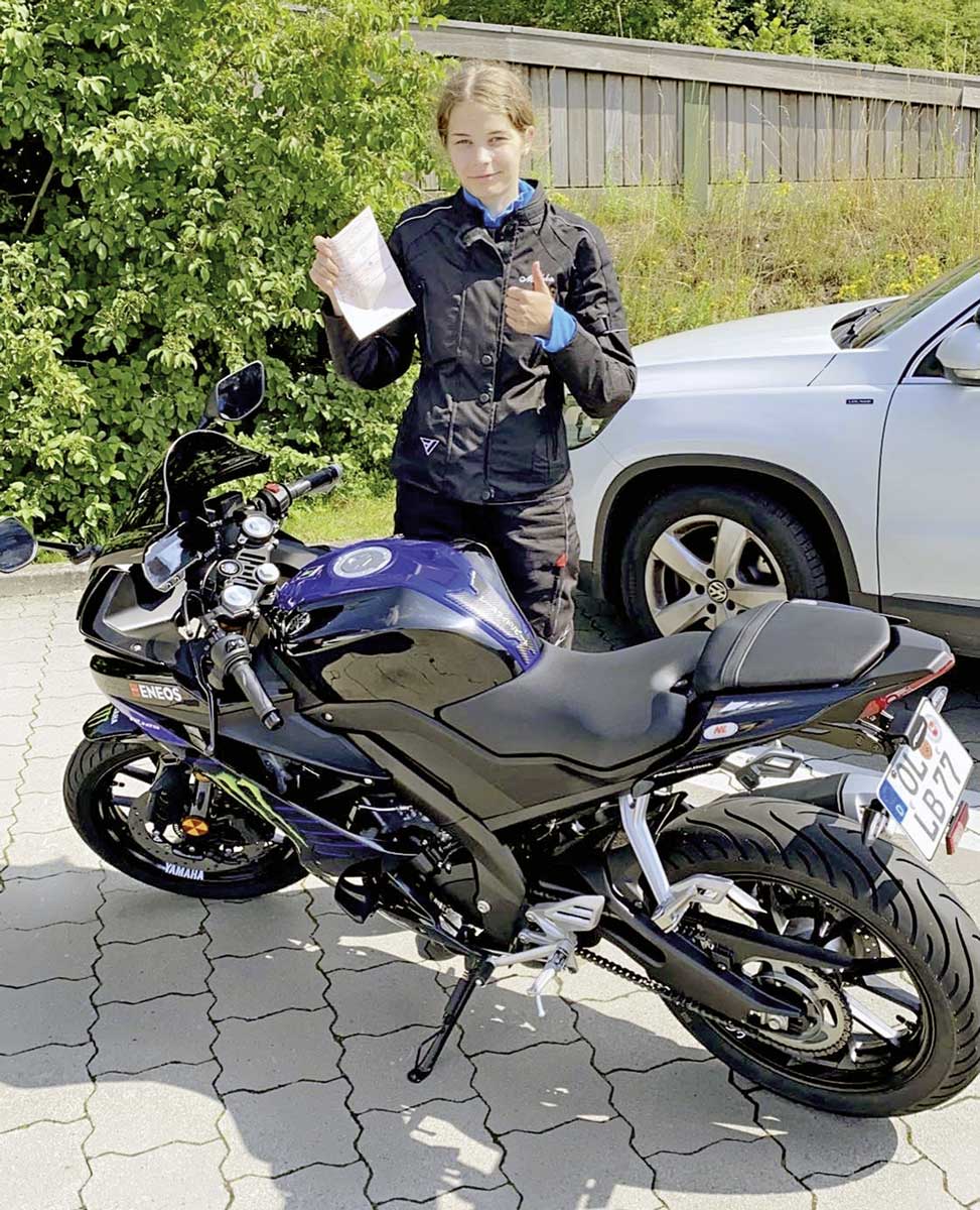 Juhu - A1 Führerschein bestanden! Juhu - A1 Führerschein bestanden!