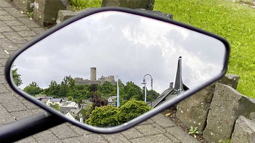Nürburg im Rückspiegel Nürburg im Rückspiegel