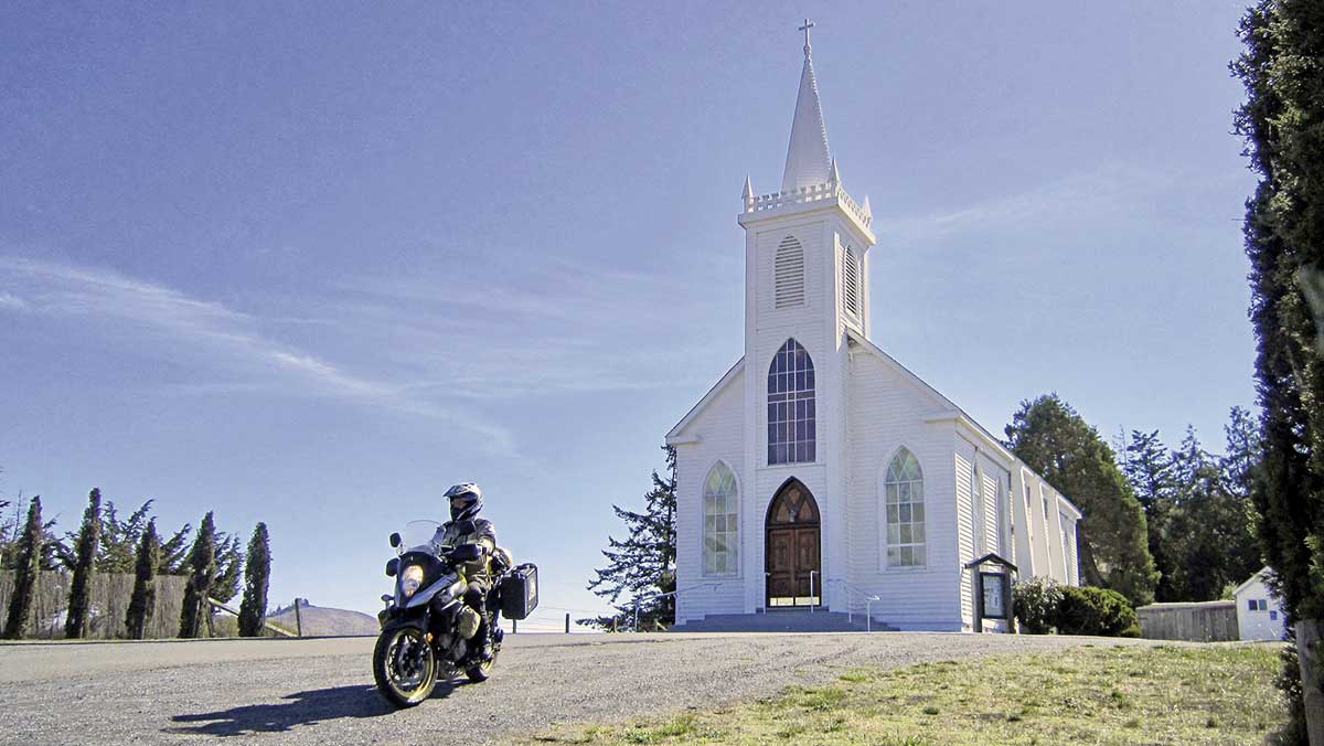 Die Kirche Saint Teresa von Avila in Bodega