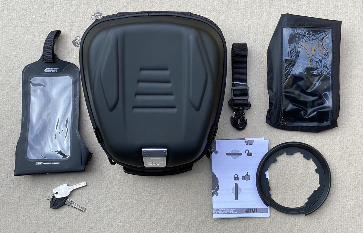 Lieferumfang GIVI ST605B TanklockED Lieferumfang GIVI ST605B TanklockED