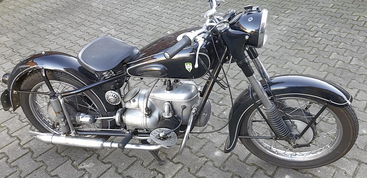 IFA MZ BK 350 Zweitaktboxer mit Kardan