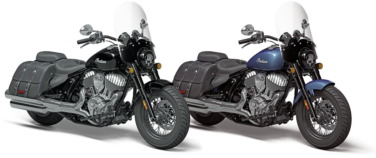 Zwei weitere Farbvarianten der 2021er Indian Super Chief Limited
