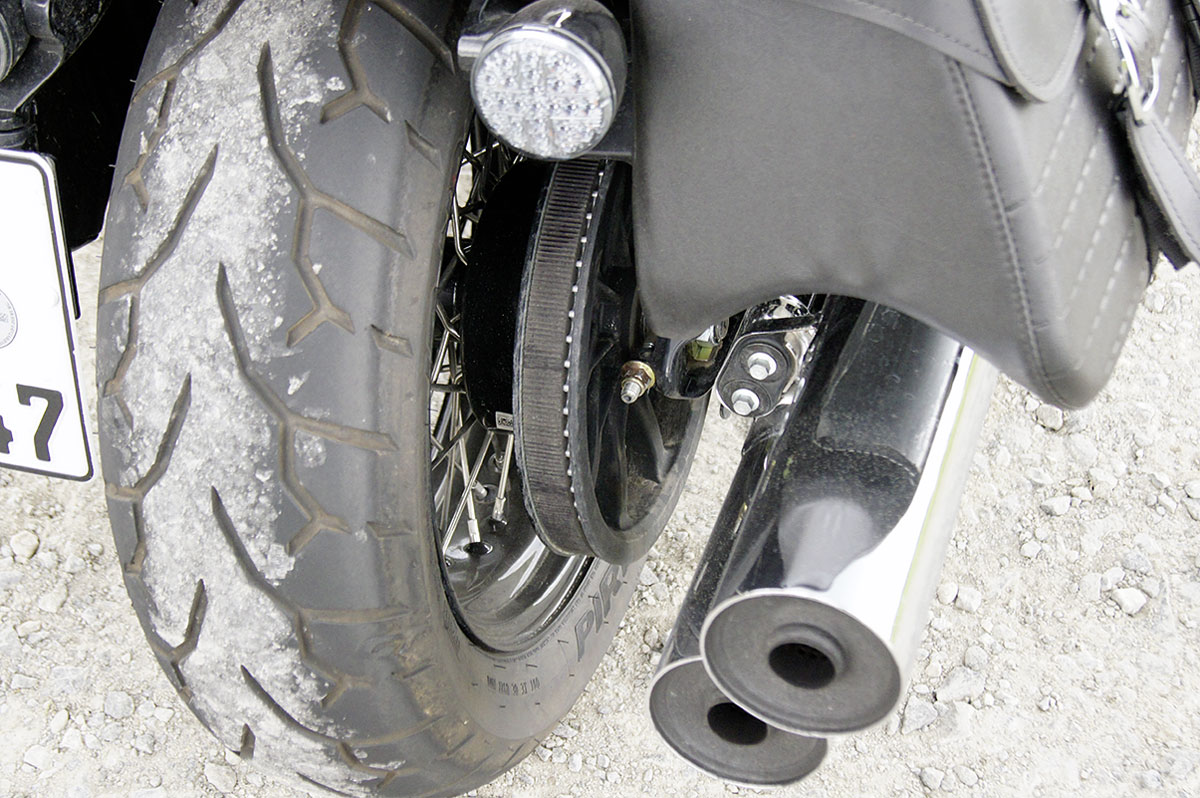 Indian Super Chief Limited - Wartungsarmer Zahnriemenantrieb