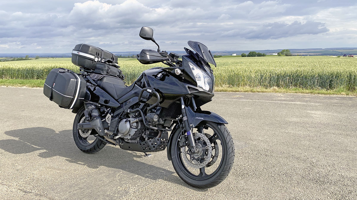 Die Suzuki V-Strom 650 ist ein tolles Reisemotorrad