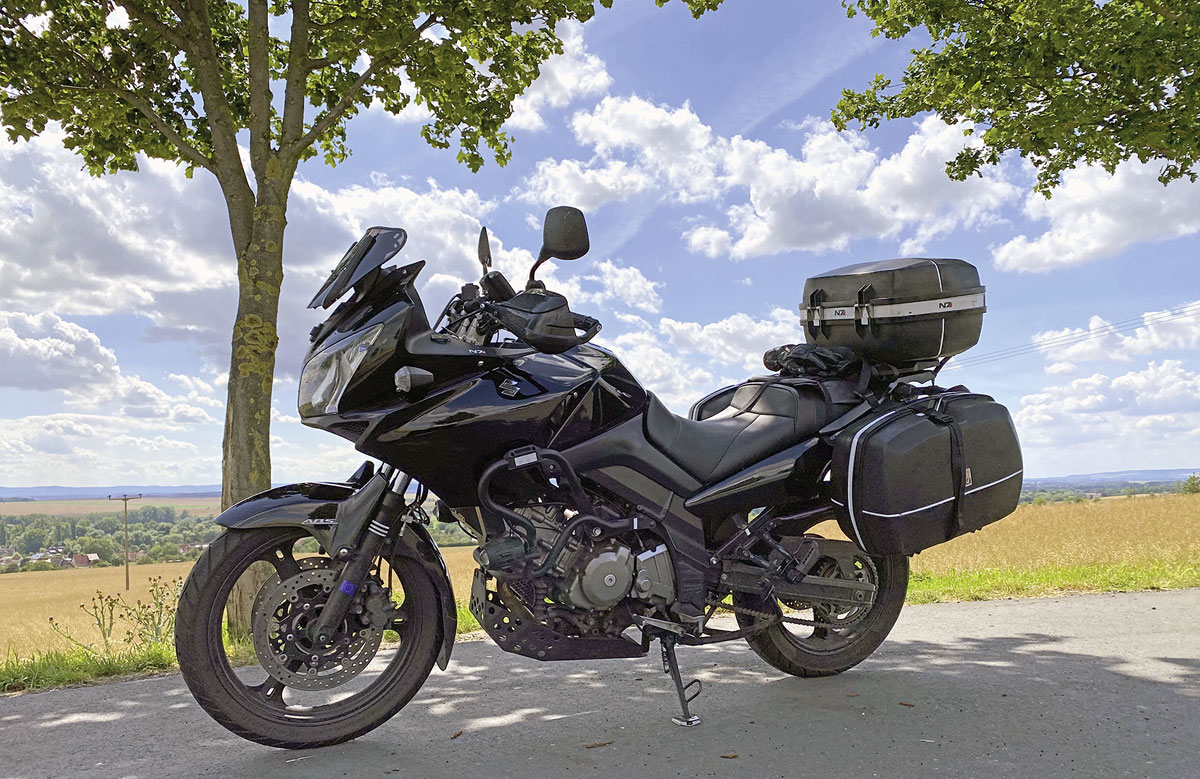2200 km in 6 Tagen - kein Problem mit der V-Strom