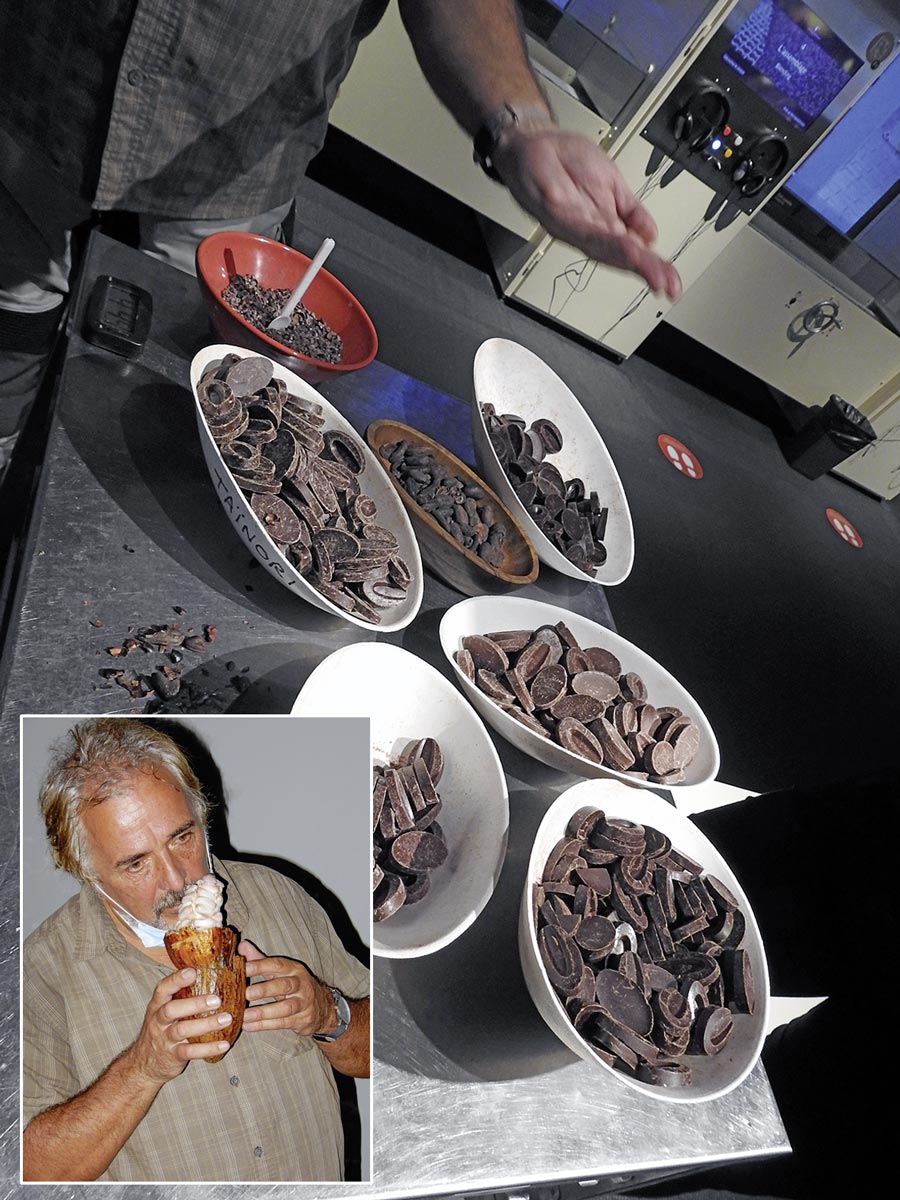 Schokoladenherstellung bei Valhrona