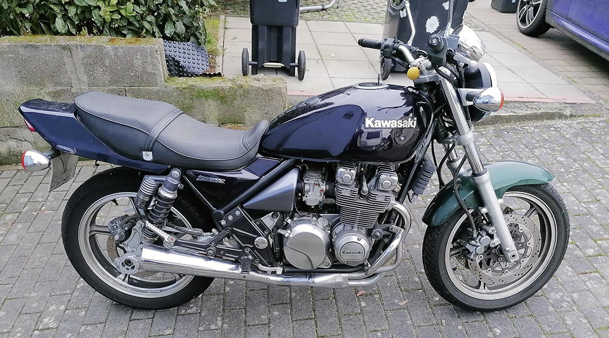 Die Ausgangsbasis: Kawasaki Zephyr 550