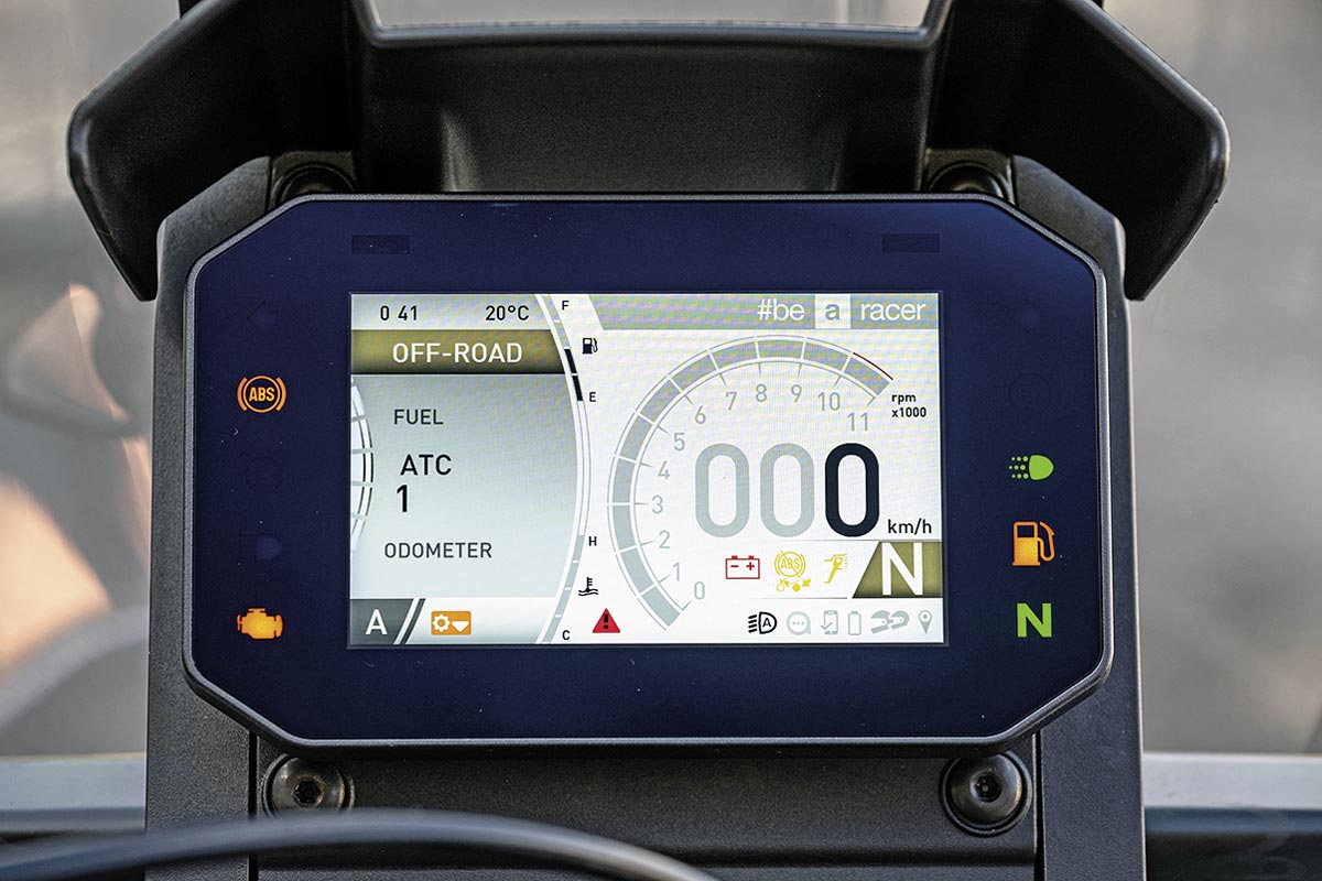 Tuareg 660 - Aufgeräumtes 5 Zoll TFT