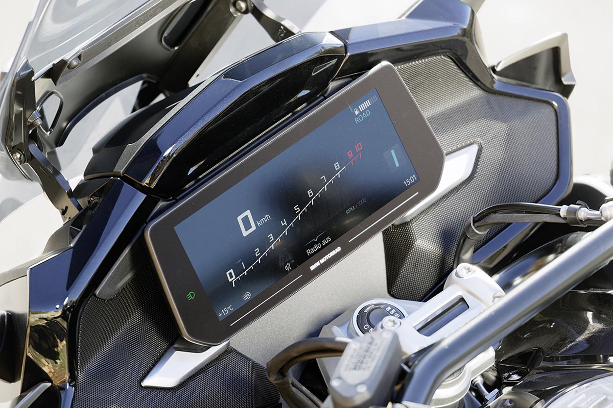 BMW K1600B - Imposantes Farb-TFT-Display BMW K1600B - Imposantes Farb-TFT-Display