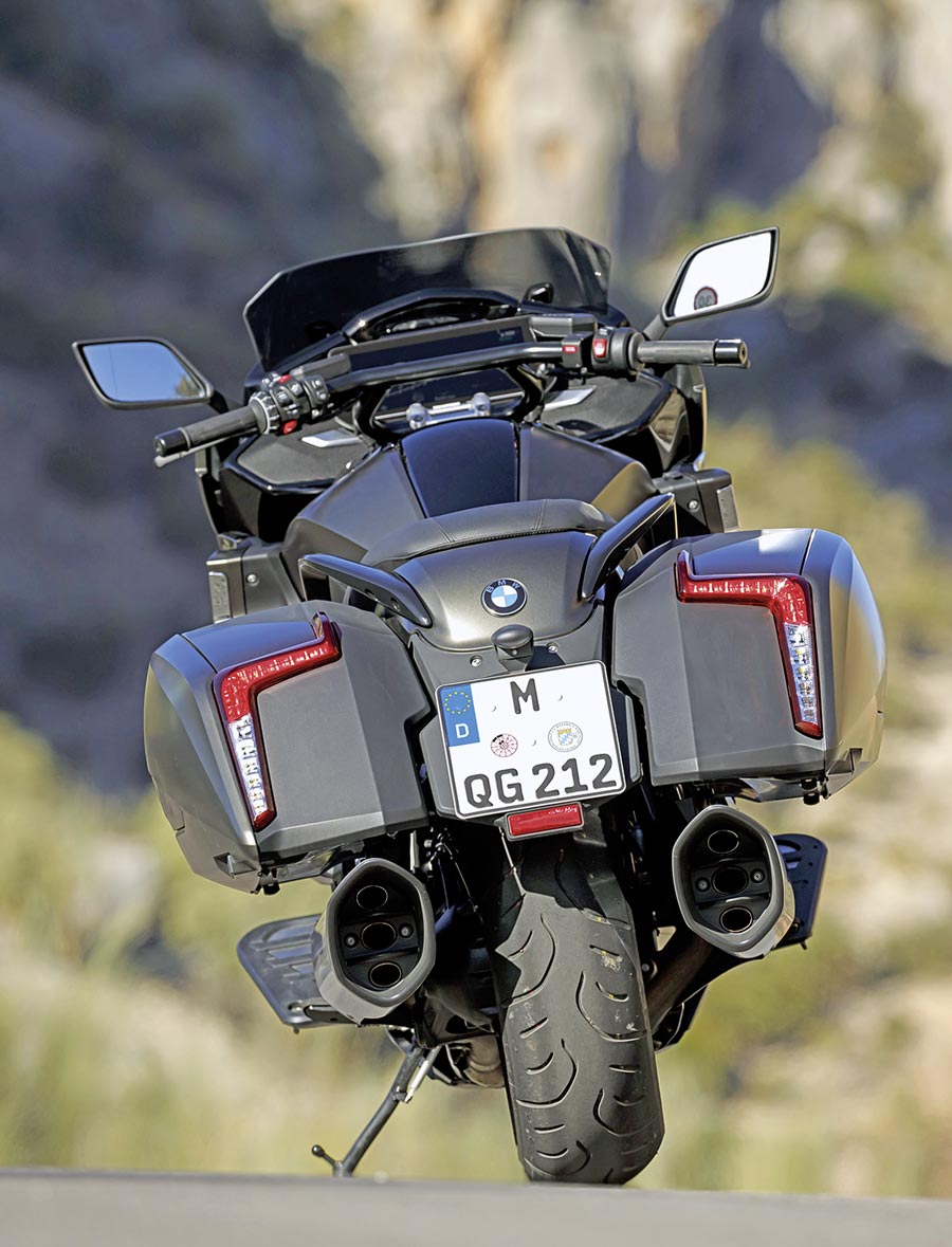 BMW K 1600 B Heckansicht BMW K 1600 B Heckansicht