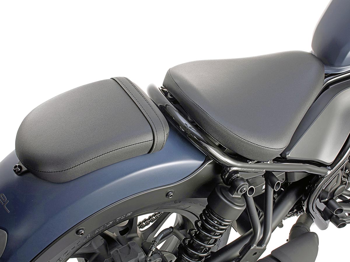 Soziusplatz Honda CMX 500 Rebel