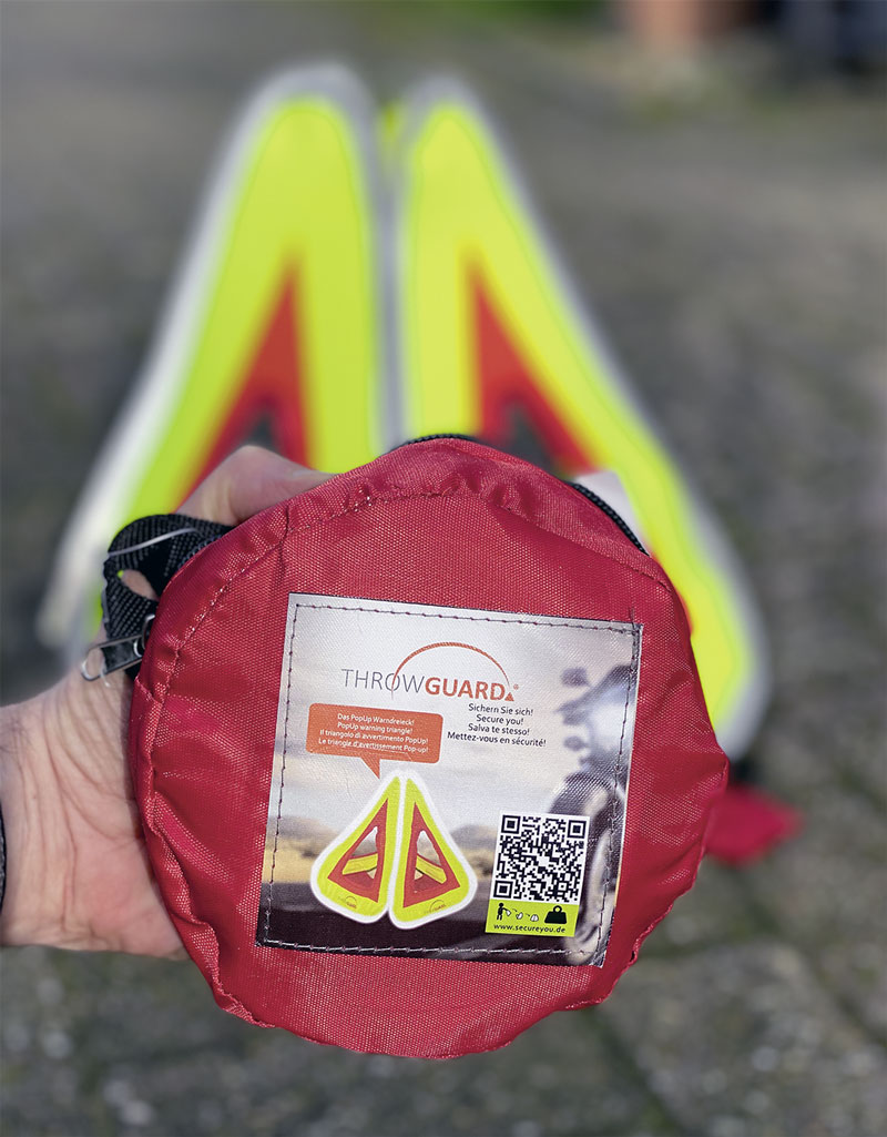 ThrowGuard Warndreieck