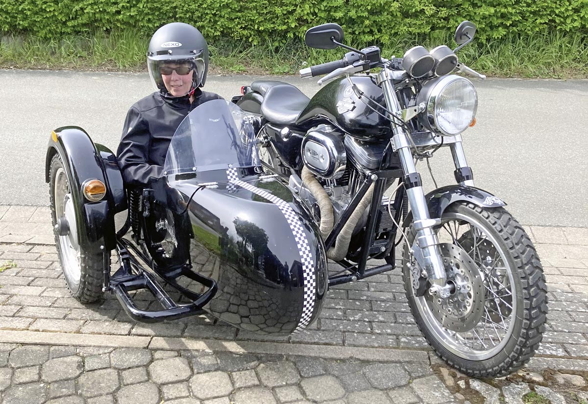 Harley Davidson XL 1200 S Gespann
