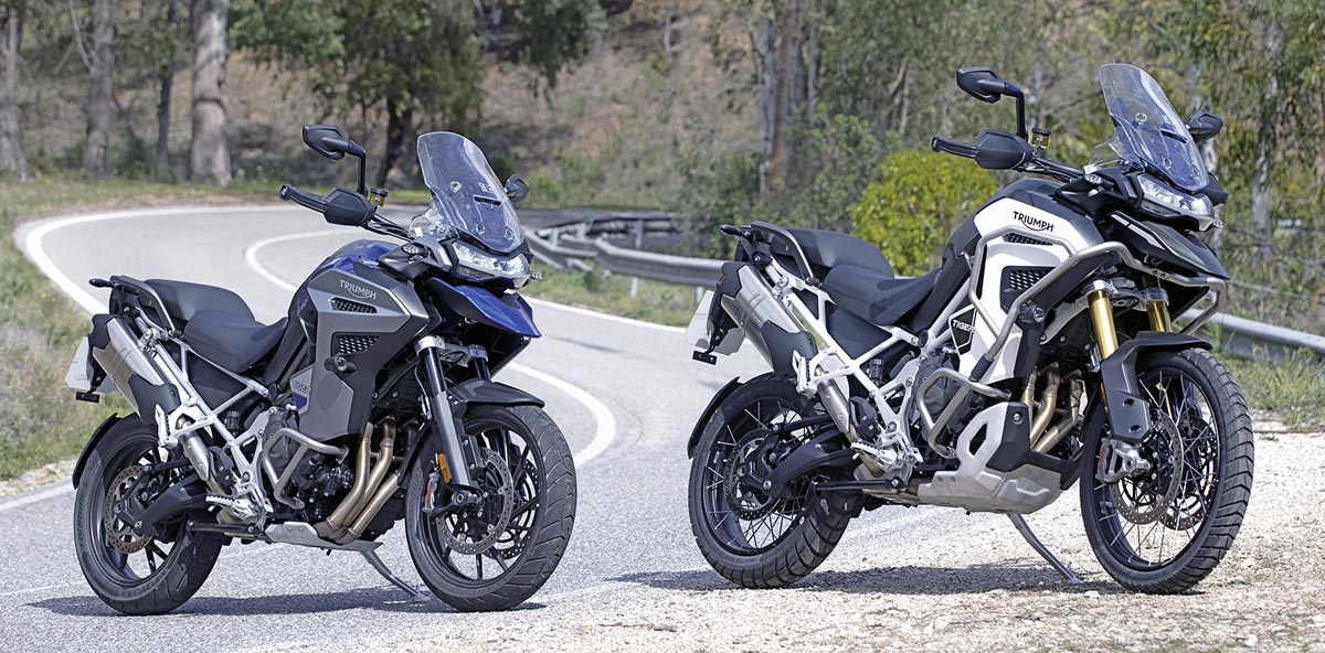 Triumph Tiger 1200 GT Pro und Tiger 1200 Rally Explorer