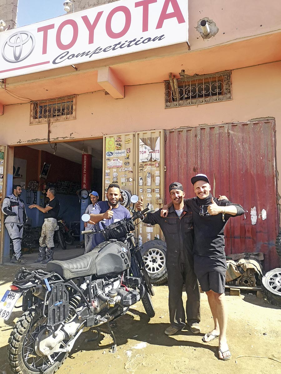 Geschafft, die BMW läuft!