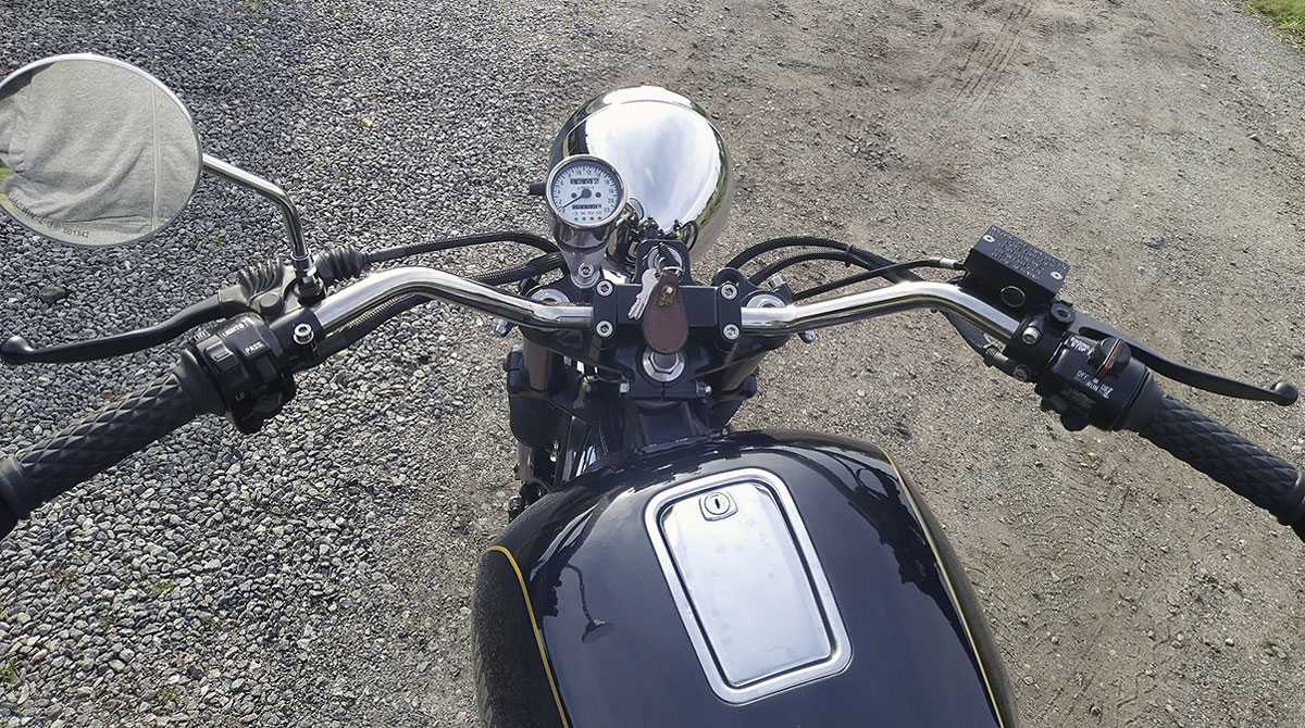 Spartanisches XS 1100 Cockpit Spartanisches XS 1100 Cockpit