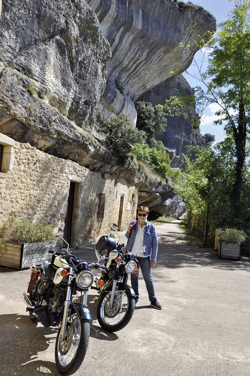 Felsenüberhänge - sog. Abris