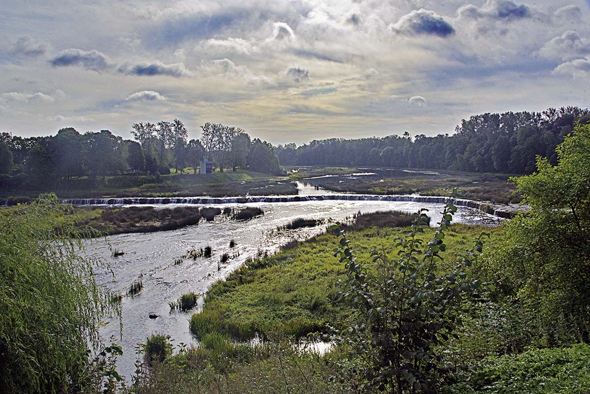Der breiteste Wasserfall Europas Der breiteste Wasserfall Europas