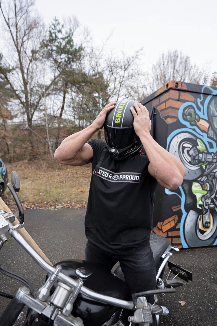 Motorradhelm von BrokenheadShop Motorradhelm von BrokenheadShop