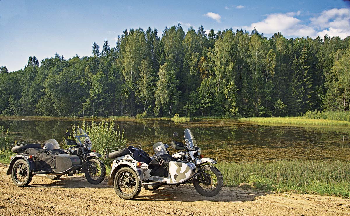 Mit Ural-Gespannen ins Baltikum Mit Ural-Gespannen ins Baltikum