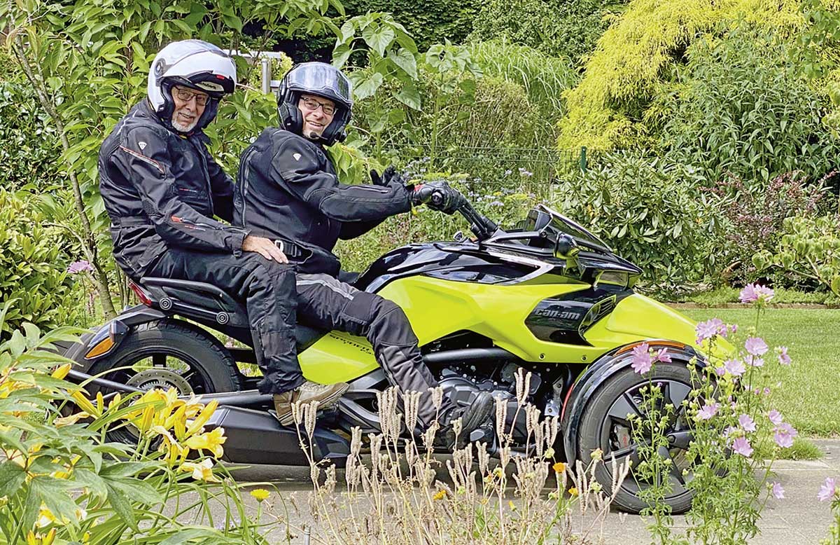 Bequem auch mit Sozius Bequem auch mit Sozius