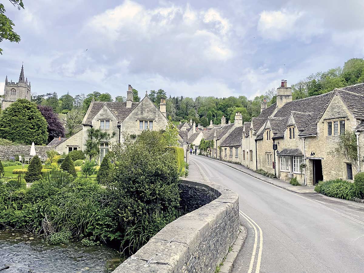 Pittoreske Ortschaften in Südengland Pittoreske Ortschaften in Südengland