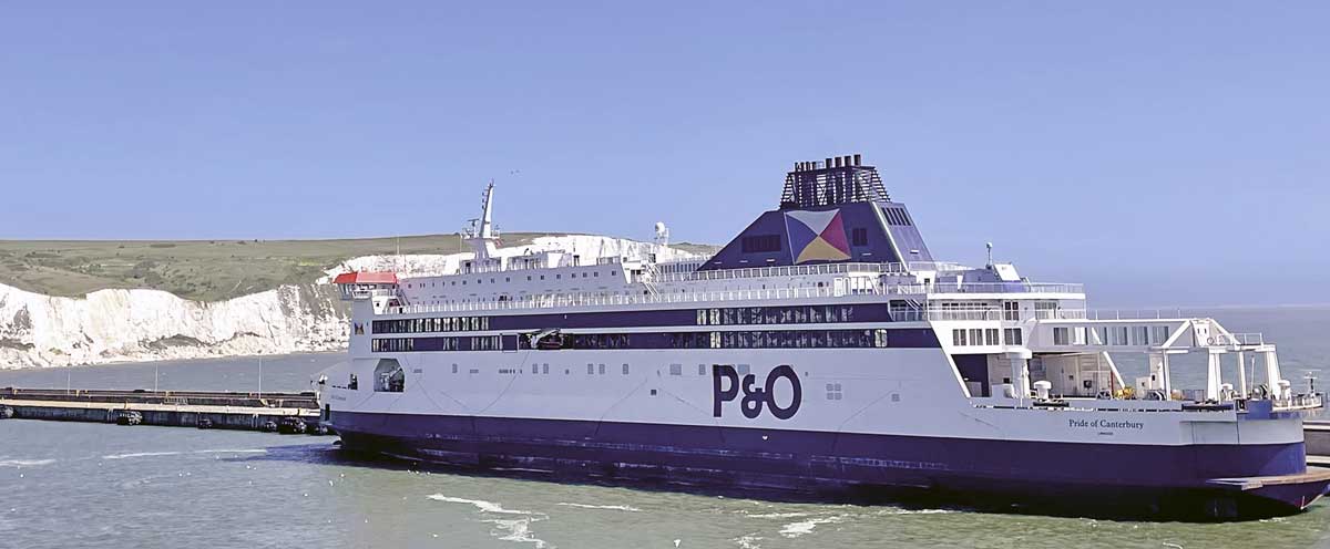 Ankunft - faszinierend sind die weißen Klippen Ankunft - faszinierend sind die weißen Klippen