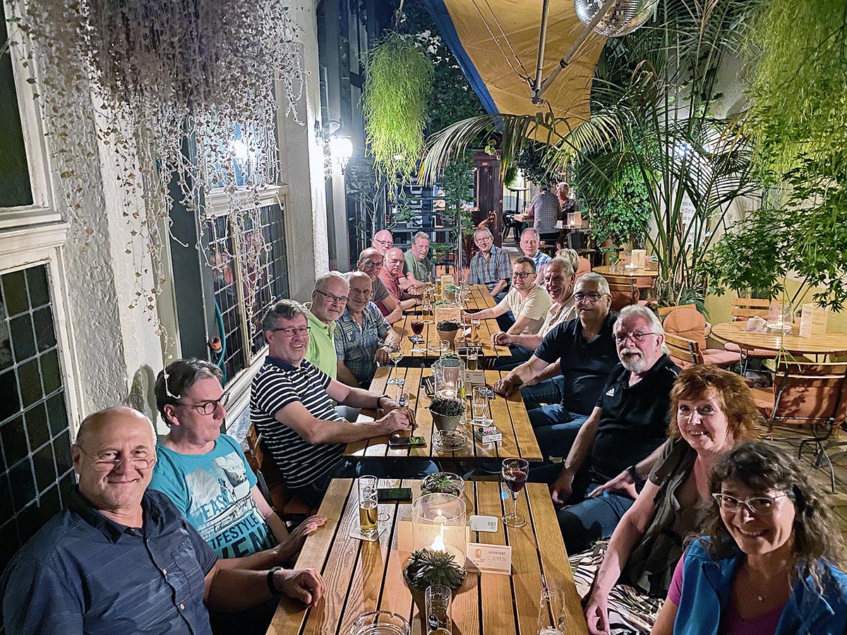 Umtrunk im Wein- & Bierlokal „Im Tubak“