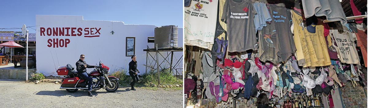 Kurios: Pub und Coffee Shop "Ronnies Sex Shop" 