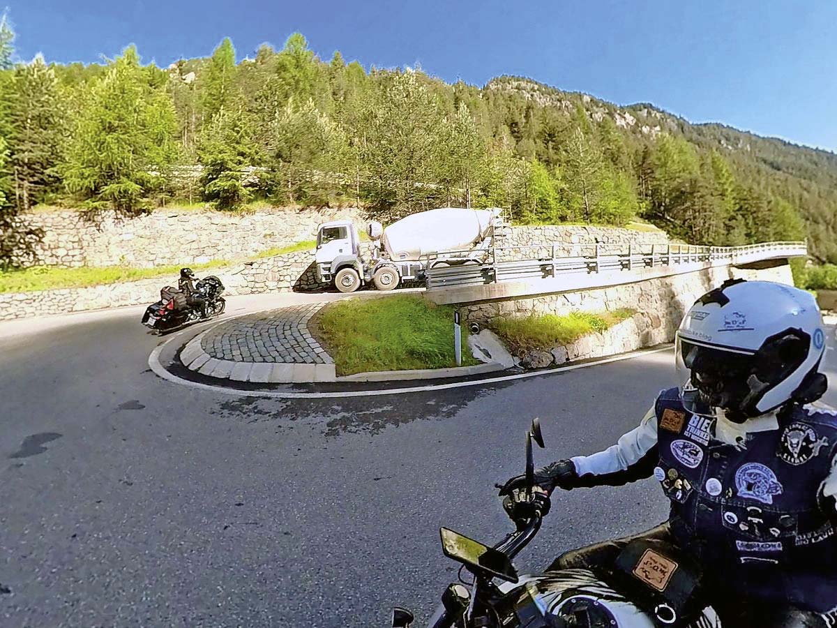 Gegenverkehr - uiuiuiiii ....