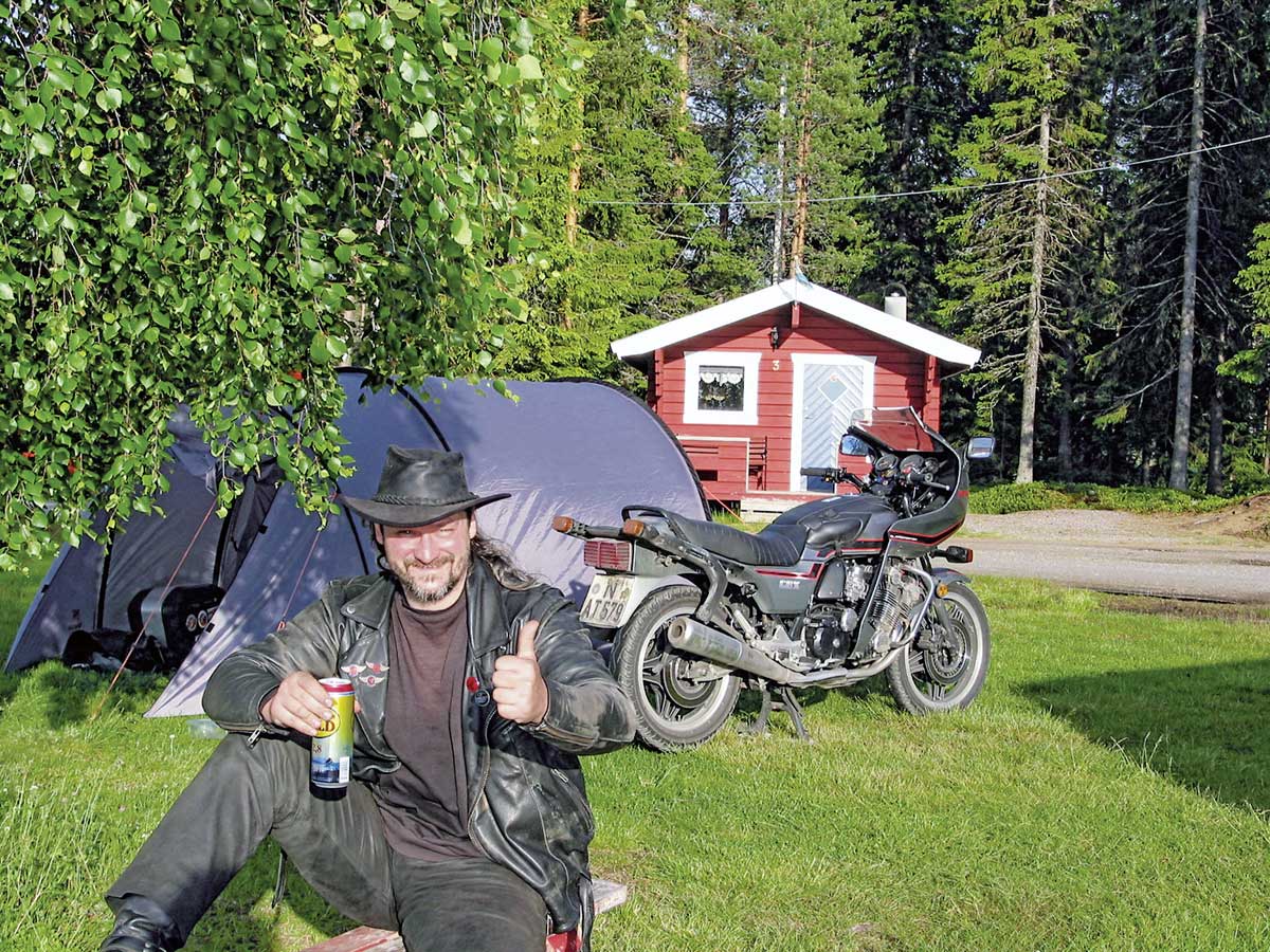 Mit der Honda CBX 1000 auf Reisen