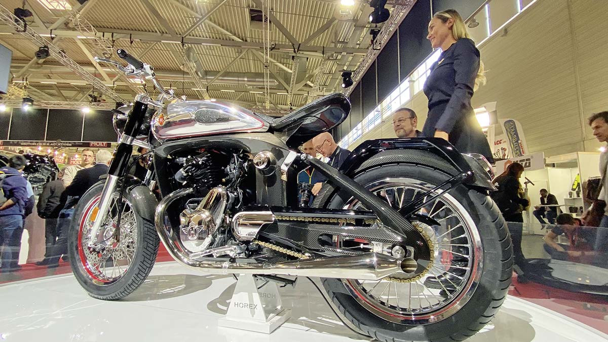 Horex Regina Evo - u.a. mit einem Carbonrahmen 